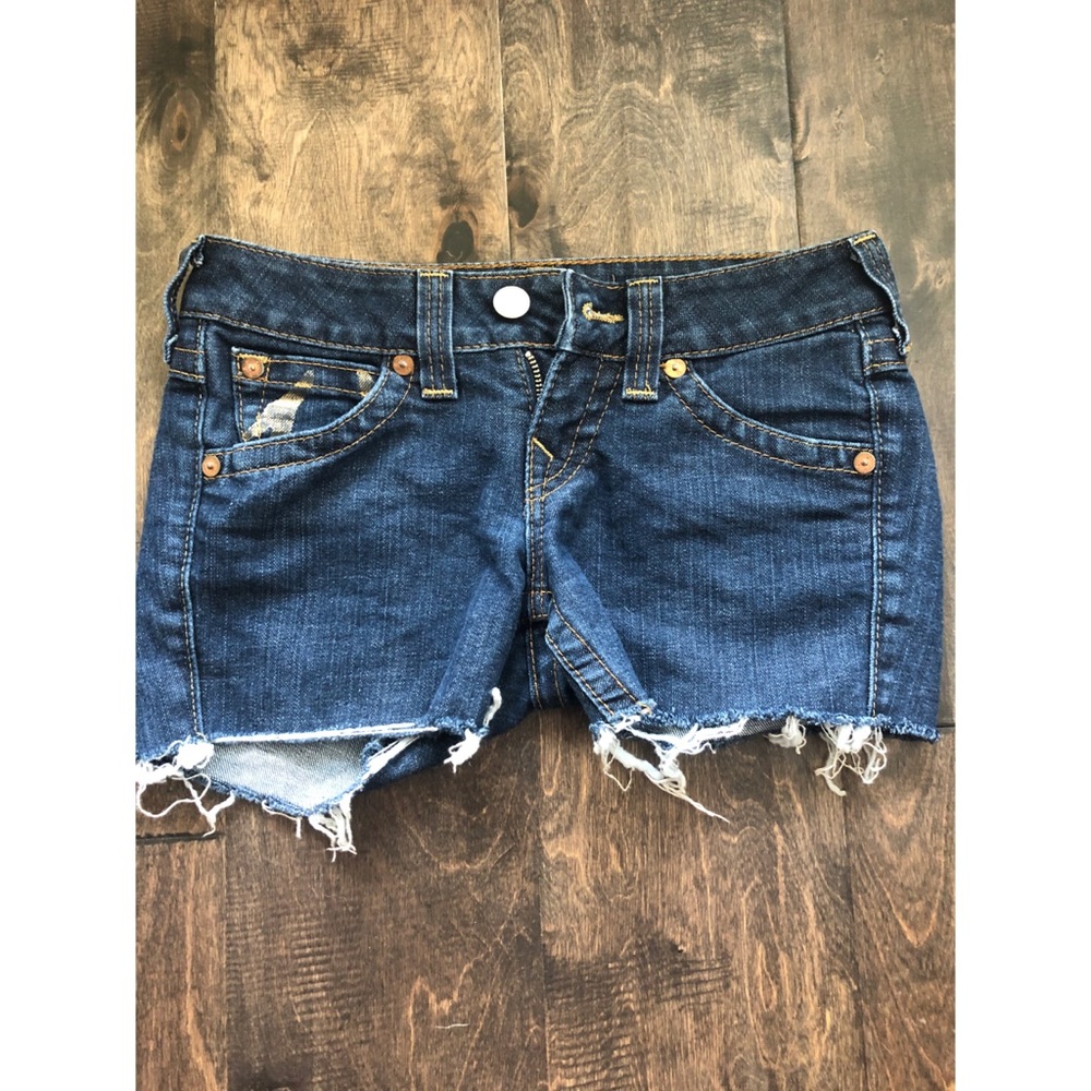 True Religion Jean Curt off shorts